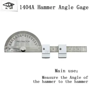Steel Hammer Angle Gauge for Instruments 10 Sf3cb41fe0fa642b798b6c962309e7d6ed