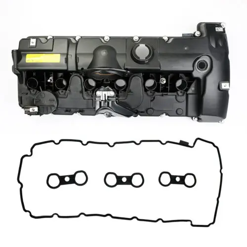 BMW N51 N52 3.0L Engine Valve Cover Black 4 BMW N51 N52 3.0L Engine Valve Cover Black - Image 4