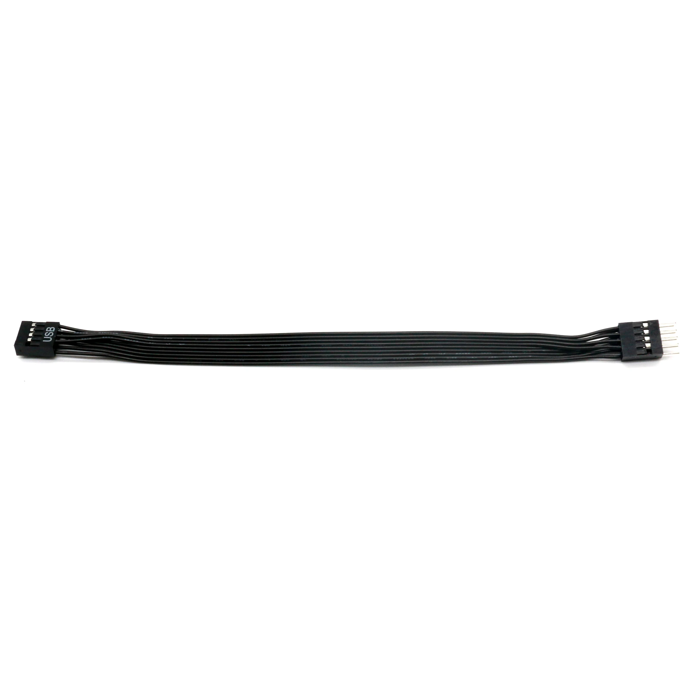 Black USB 2.0 Motherboard Extension Cable 50cm 4 Black USB 2.0 Motherboard Extension Cable 50cm - Image 4