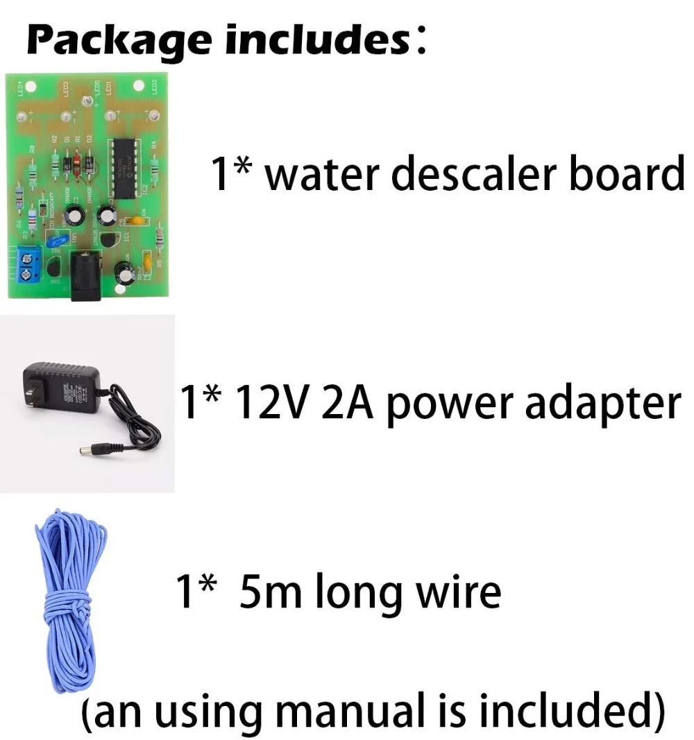 Electronic Water Descaler Kit for Copper and PVC Pipes 6 Electronic Water Descaler Kit for Copper and PVC Pipes - Image 6