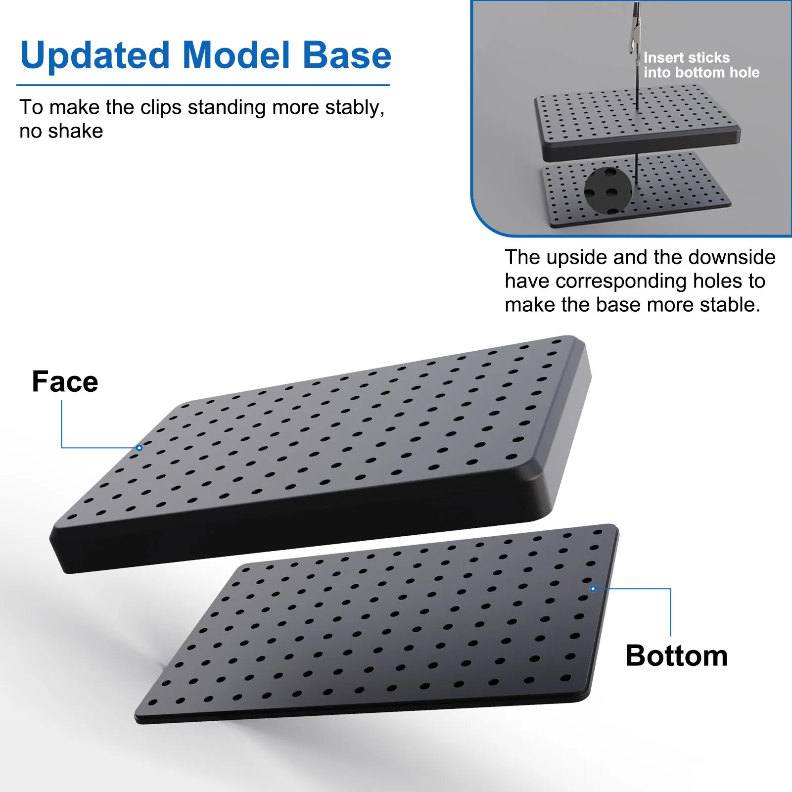 Evemodel Painting Clip Kit for Miniatures 2 Evemodel Painting Clip Kit for Miniatures - Image 2