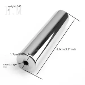 Solid Metal Guitar Slide Tone Bar 84mm x 17mm 8 Sf3fca5996627442c95a4def6718205928