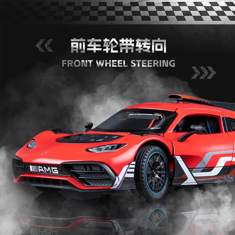 Mercedes-Benz AMG ONE GTR 1:24 Die-Cast Model Car 3 Mercedes-Benz AMG ONE GTR 1:24 Die-Cast Model Car - Image 3