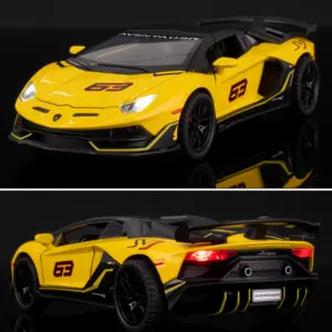 1:32 Lamborghini Aventador SVJ Diecast Model 12 Sf40b2a6b9c994cd5af22c19eea69a165Q