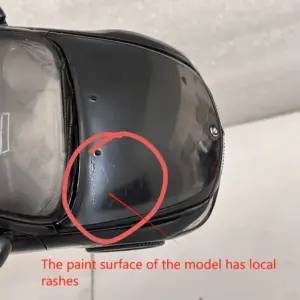 Flawed 1:24 BMW 645Ci Diecast Model in Black 10 Sf41639d7316747ab9de7d6f385230b50i