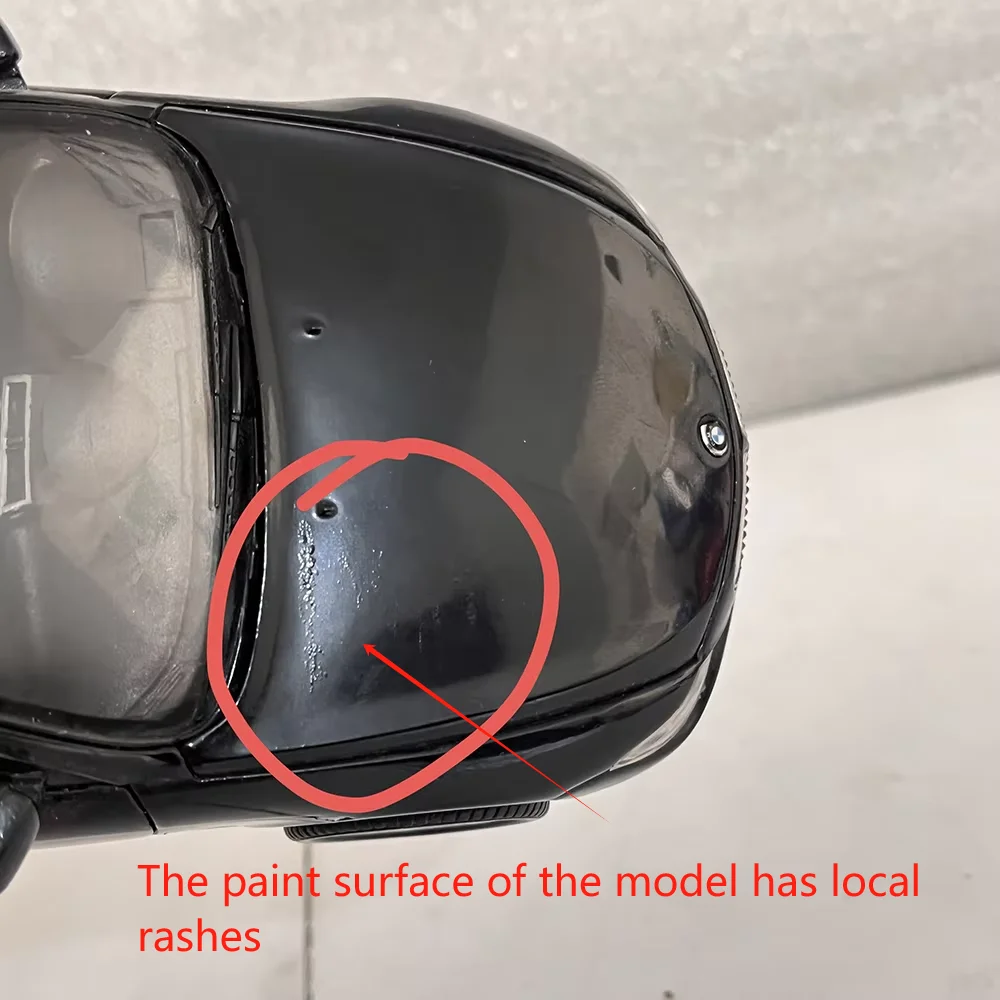 Flawed 1:24 BMW 645Ci Diecast Model in Black 5 Flawed 1:24 BMW 645Ci Diecast Model in Black - Image 5