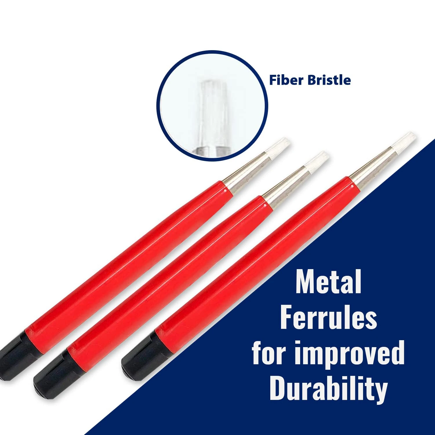 Red Fiberglass Precision Cleaning Brush Set 3 Red Fiberglass Precision Cleaning Brush Set - Image 3