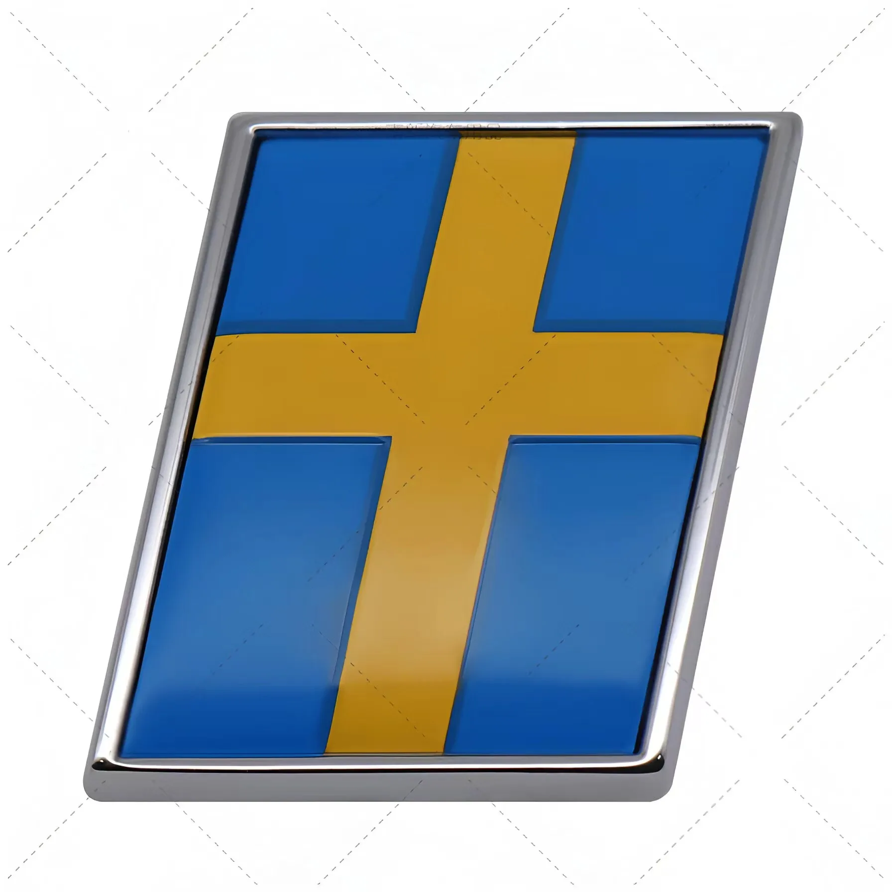 Swedish Flag Moose Car Badge 10 Swedish Flag Moose Car Badge - Image 10