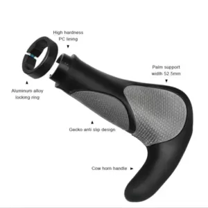 Ergonomic Black Bicycle Handlebar Grips 8 Sf42525f3aa9c4e9c9a70de145a99cb3dT