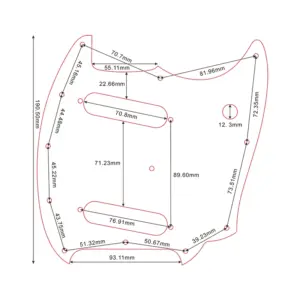 Fender Mustang Replacement Pickguard - 4-Ply PVC 15 Sf42b5ccf072047479720cf3ba74a6c6bI