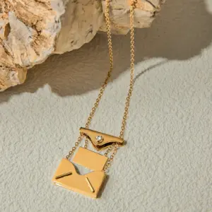 Stainless Steel Geometric Necklace for Women 15 Sf4546124c7c54c4b97512b69a1761bdaM