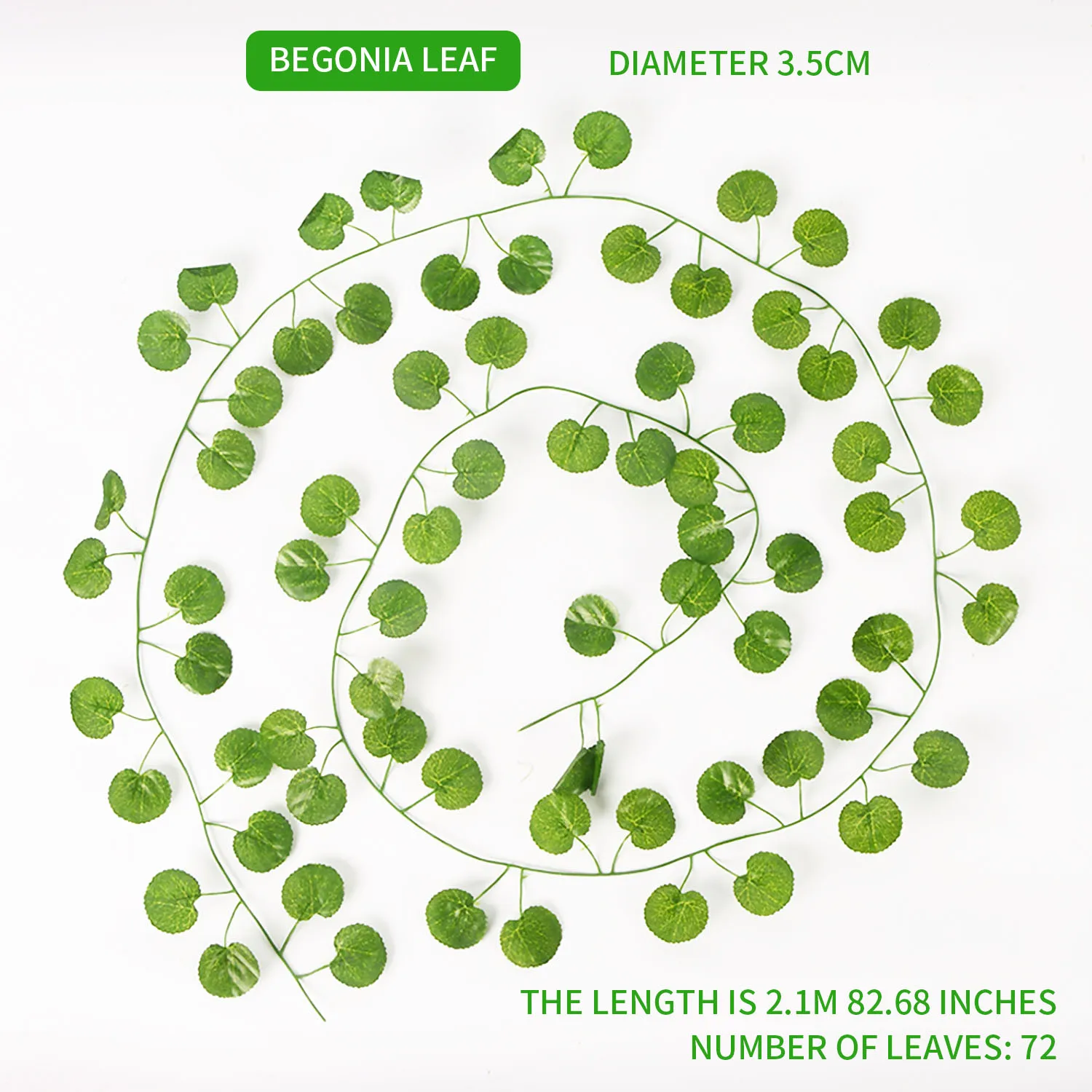 Artificial Ivy Garland Set of 12, 200cm 4 Artificial Ivy Garland Set of 12, 200cm - Image 4