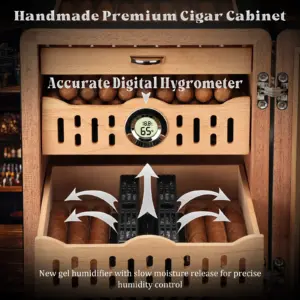 Sleek Black Cigar Humidor Cabinet 8 Sf4744b3dab43402c93d96cd3b1e9bcefs