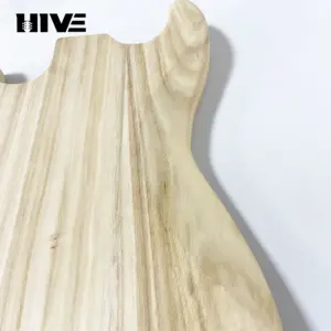 Natural Paulownia Electric Guitar Body 47x34x5.5cm 10 Sf478663adb8e4cdc94e682106843e8e6S