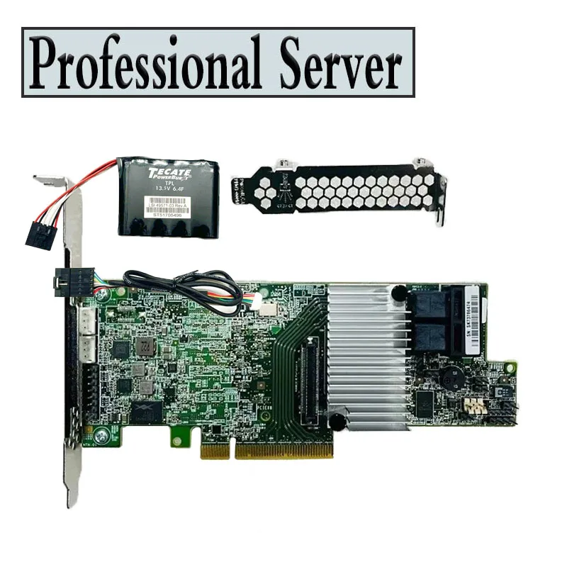 LSI 9361-8i PCIe 3.0 RAID Controller Card 3 LSI 9361-8i PCIe 3.0 RAID Controller Card - Image 3