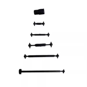 HO Scale 1:87 Plastic Couplers Set for Model Trains