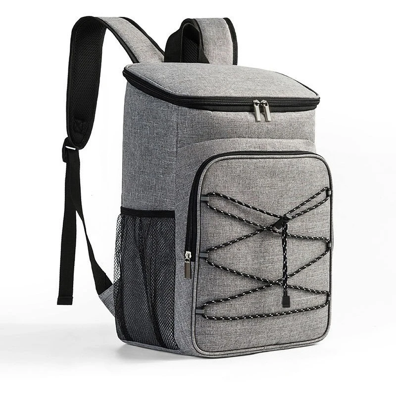 Black Insulated Lunch Bag with Compartments 8 Black Insulated Lunch Bag with Compartments - Image 8