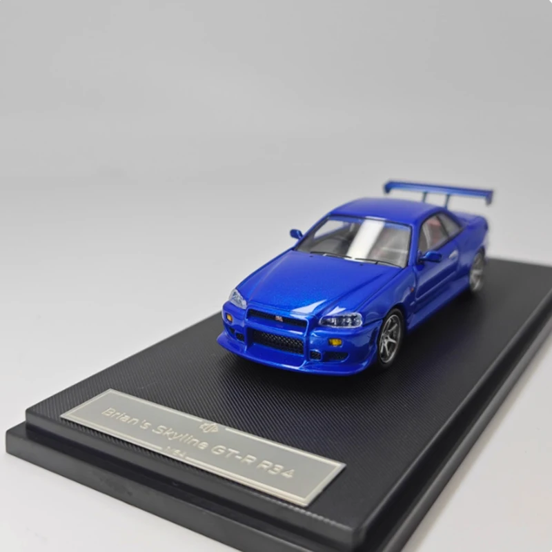 Skyline GT-R R34 C-West 1/64 Diecast Model 2 Skyline GT-R R34 C-West 1/64 Diecast Model - Image 2