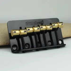 Wilkinson WBBC Bass Guitar Bridge in Chrome, Black, or Gold 12 Sf4b978ce00544feda526253881d143dfC