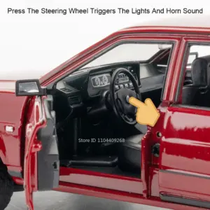 Vintage Red Santana 1:24 Diecast Model Car 14 Sf4bd3928ff2e483c8dd628003f5871265