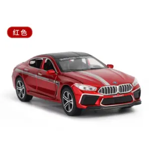 Black and Gold Alloy Model Car 1:32 Scale 12 Sf4c670a5442d40b9a4204de5137730a1W