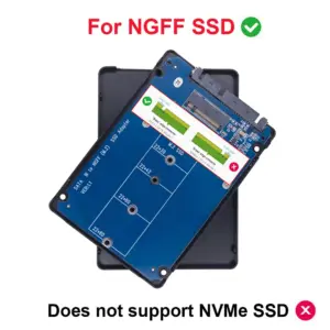 M.2 B-Key to SATA Adapter for 2.5" Drives 8 Sf4c801a96d5440b28c61fb9c3cd6de7bP 2