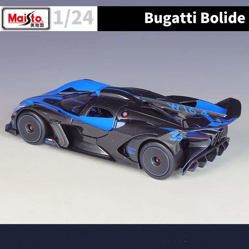 Bugatti Bolide 1:24 Scale Diecast Model 2 Bugatti Bolide 1:24 Scale Diecast Model - Image 2