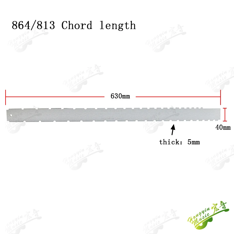 High-Precision Guitar Fingerboard Ruler 9 High-Precision Guitar Fingerboard Ruler - Image 9