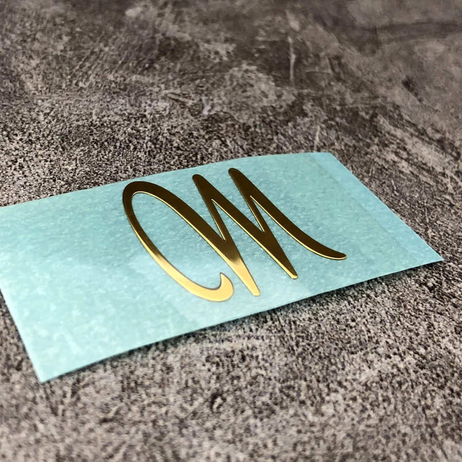 Gold Metal Guitar Decals Set for Customization 3 Gold Metal Guitar Decals Set for Customization - Image 3