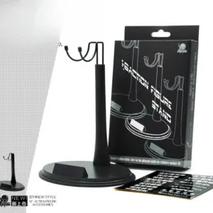 12-Inch Action Figure Support Stand with Black Finish 9 Sf4f6a36f4c8544188b5c1a9fde00462fy