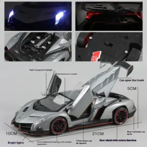 1:24 Lamborghini Veneno Diecast Model 12 Sf5078a0f591147e089ed62629b4d79dfg