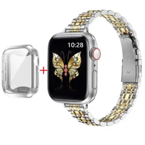 Stainless Steel Compatible with Apple Watch Series 6-10 16 Sf512efffcb084305befe98c4da53a4e2w