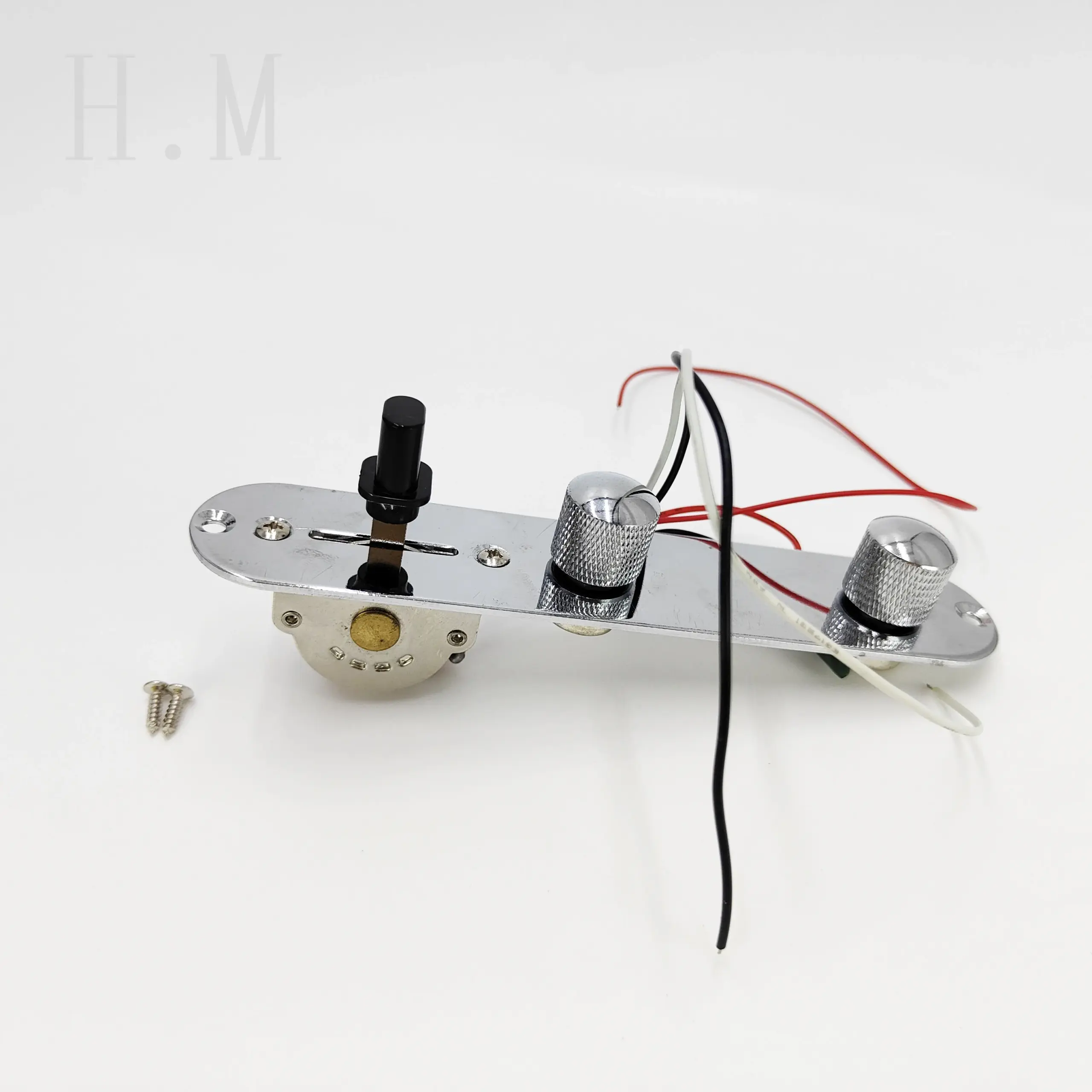 Prewired Telecaster Control Plate for Fender Guitars 9 Prewired Telecaster Control Plate for Fender Guitars - Image 9
