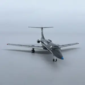 Russia TU-134 Model Aircraft 1/400 Scale 11 Sf52d54bf13304dc08bd4f77c1640c642u