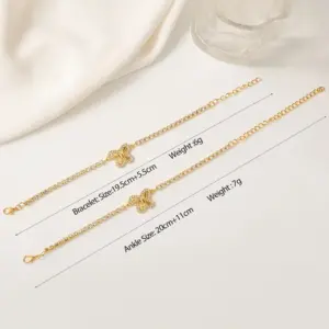 Elegant Butterfly Anklet for Women 8 Sf5365322fb0842258faa746e1263b01f1