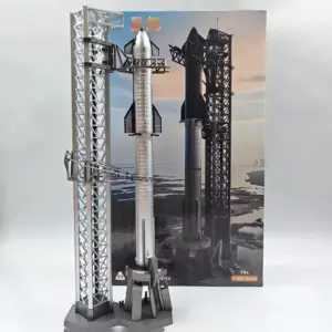 SpaceX Starship Model Set 1:400 Scale 7 Sf537e419b1f944aabeaa8ed823cd68914