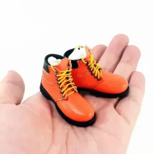 1/6 Scale Black Tactical Combat Boots 16 Sf5393741aacf4229a418d50deea95b6aE