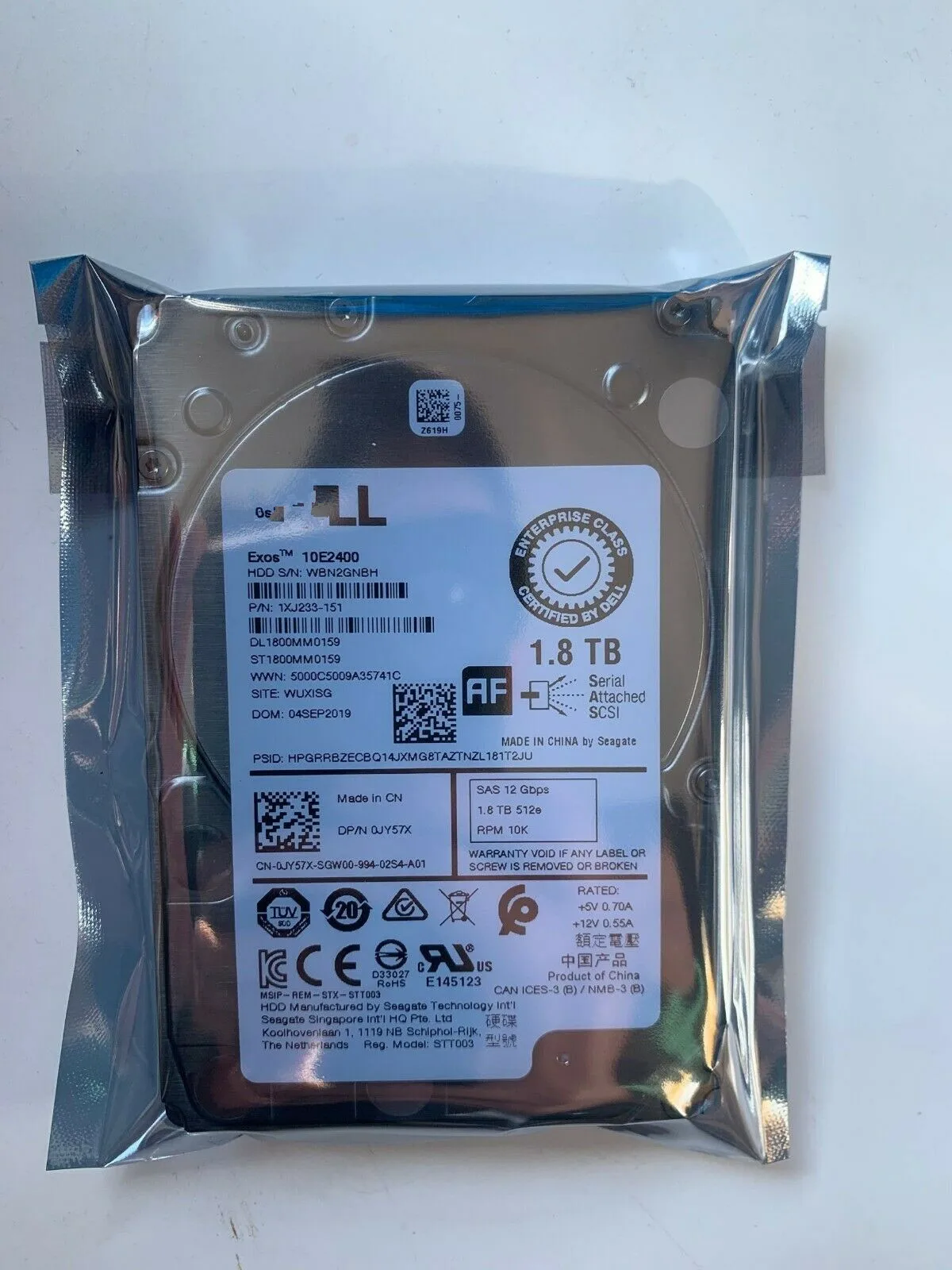 Seagate 1.8TB SAS Hard Drive ST1800MM0159 1 Seagate 1.8TB SAS Hard Drive ST1800MM0159