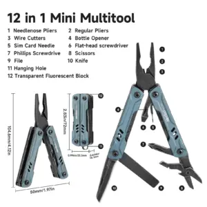 Mini Multi-Tool with 12 Functions for Everyday Use 8 Sf54829c40275467186752b94dd458595v