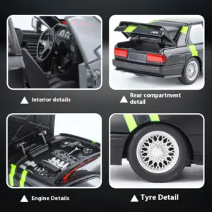 1:24 BMW M3 E30 Diecast Collector's Model 15 Sf56505cb69d843b8ba910a4784bbf5aei