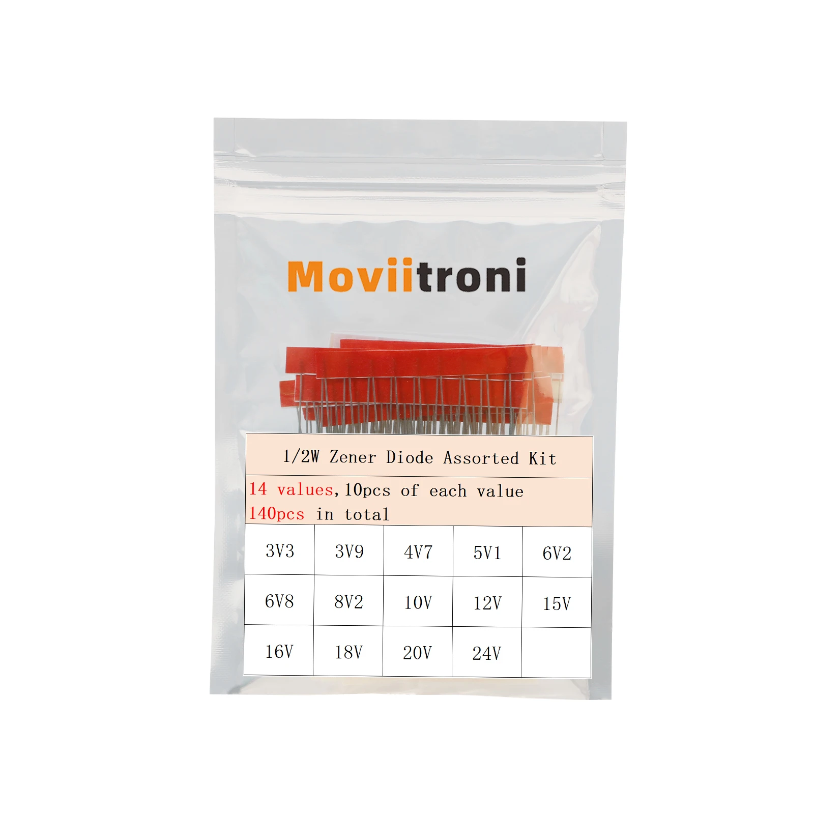 270-Piece Zener Diode Set for Circuits 7 270-Piece Zener Diode Set for Circuits - Image 7