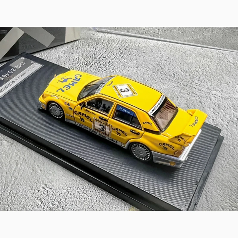 Bright Yellow Mercedes-Benz 190E EVO2.5 Model 3 Bright Yellow Mercedes-Benz 190E EVO2.5 Model - Image 3