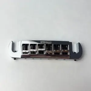 Wilkinson WOGT3 Chrome Silver Guitar Bridge 6 Sf583ac0c19cd4f31afe3d73e8f0a96594