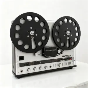 Vintage Aluminum 7-inch Reel for Tape Recorders 12 Sf58e6e7be9e94e3da870e453c383a049t