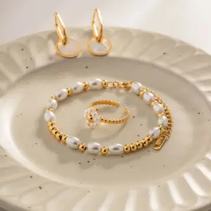 Elegant Stainless Steel White Pearl Bracelet 9 Sf598386cdd25401d9df93e7b4b16f637Q