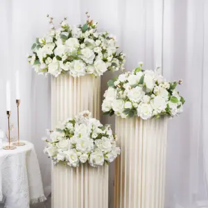 White Rose Artificial Flower Ball for Events 11 Sf5b74476786d4c8fa13d207aece2a9a5H