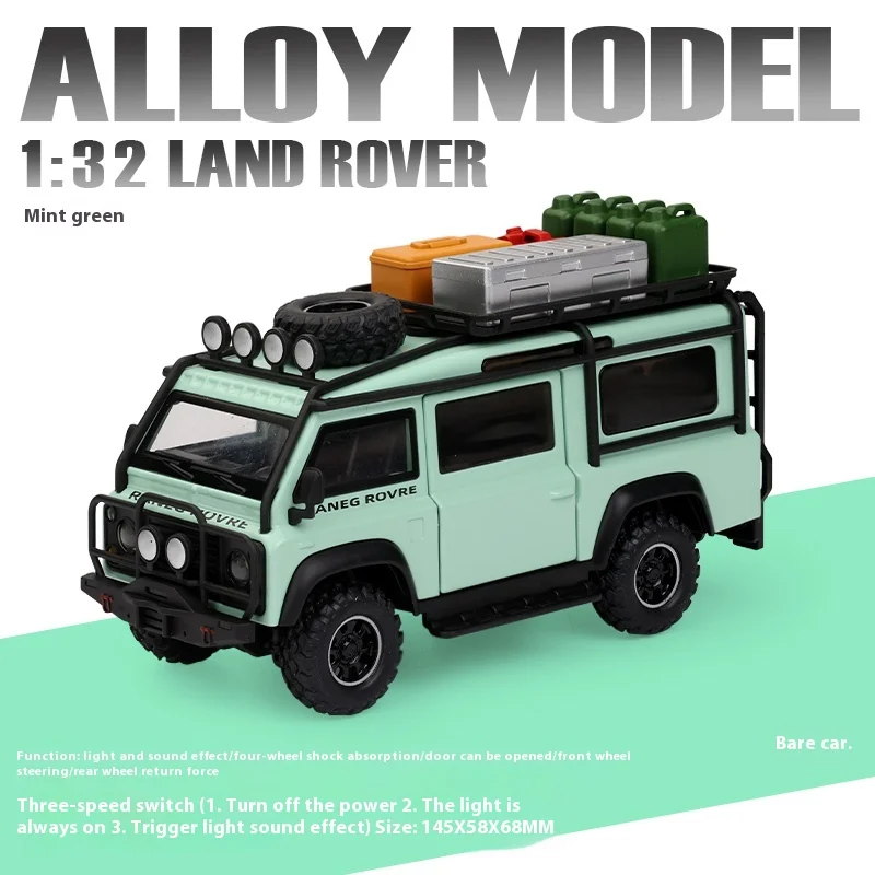 Land Rover Defender Van 1:32 Diecast Model 7 Land Rover Defender Van 1:32 Diecast Model - Image 7
