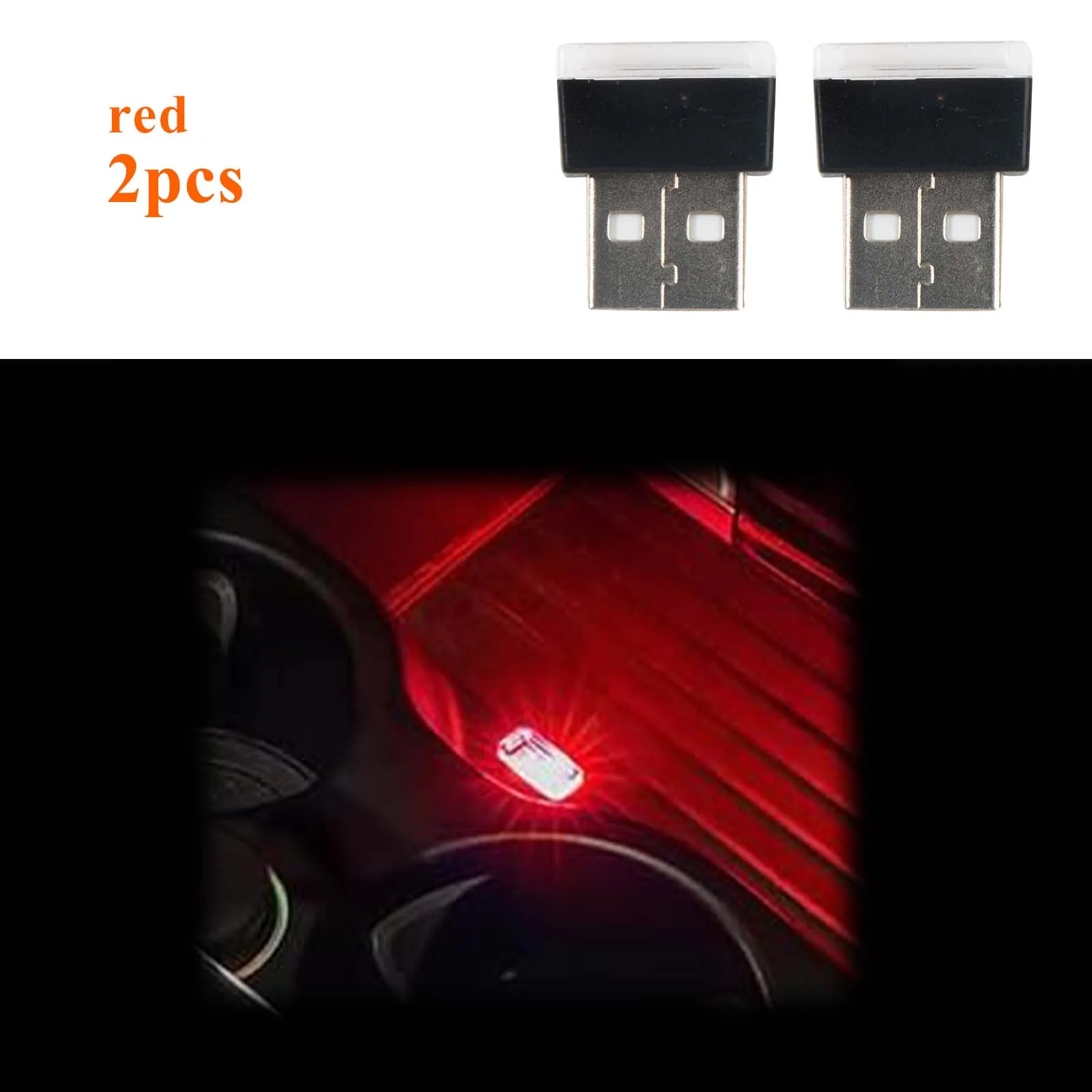 USB RGB Interior LED Lights Pack of Two 8 USB RGB Interior LED Lights Pack of Two - Image 8