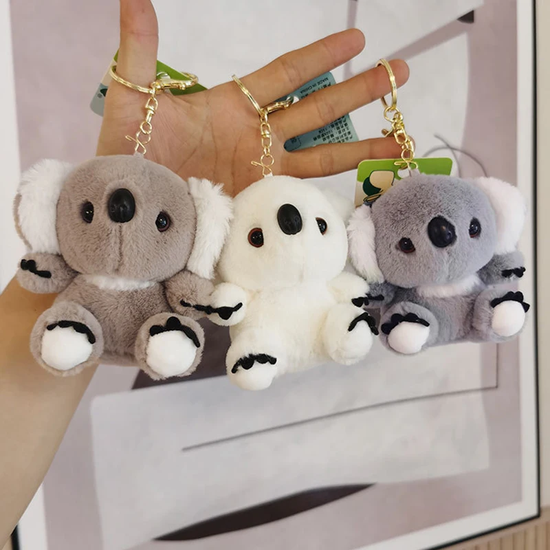 Plush Koala Keychain in 4 Colors 2 Plush Koala Keychain in 4 Colors - Image 2