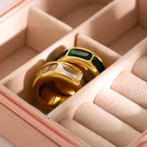 Bold Gold Stainless Steel Ring for Women 8 Sf5c2924ec06b4bf7b4e3a020ecf7368c7
